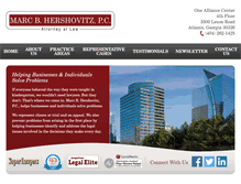 Tablet Screenshot of hershovitz.com